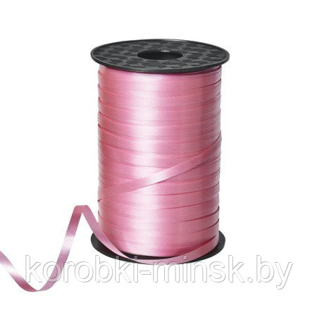 Лента полипропиленовая (бобина) 0,5см*250ярд Бледно-розовый - фото 1 - id-p203788063