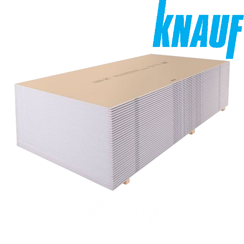 Гипсокартон KNAUF 9,5х1200х3000 мм. РБ. - фото 3 - id-p203788647