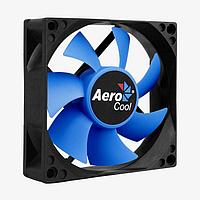 Вентилятор 80х80х25 AeroCool Motion 8, гидродинамический, 3pin, Blue