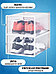 Прозрачные коробки для хранения обуви HAUSMANN HM-3L-901-2 Набор контейнеров (2 шт), фото 2