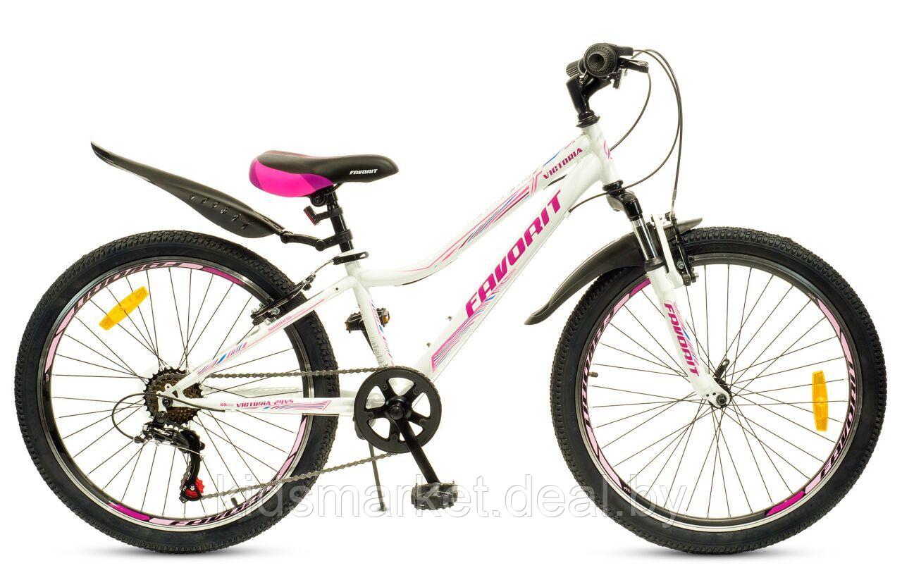 Велосипед Favorit Victoria 24 (12, розовый) VIC24V12MG - фото 2 - id-p203790031