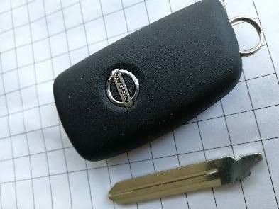 Ключ оригинал Nissan Qashqai 2014-2021, Micra 2017-, X-Trail 2013- - фото 2 - id-p203790032