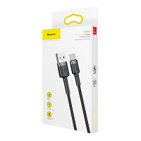 Baseus CATKLF-BG1 Кабель USB - USB Type-C 1 м, черный CATKLF-BG1