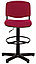Стул кассира ринг база ИСО для работы в офисе и дома, кресло ISO R/B в ткани C на стопках., фото 6