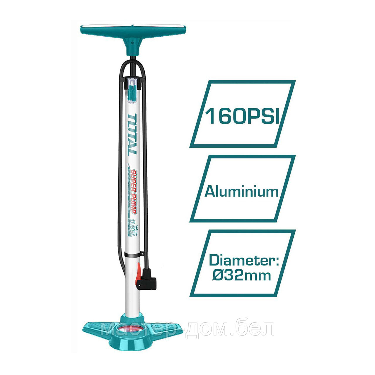 Насос ручной 580 мм TOTAL TMPP3201