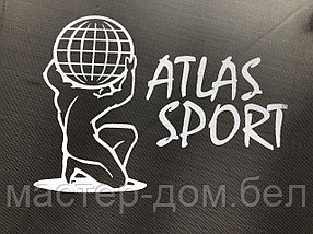 Батут Atlas Sport 252 см (8ft) с внутренней сеткой и лестницей PURPLE, фото 3