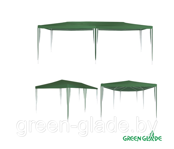 Тент садовый Green Glade 1057 3х6х2,5м полиэстер - фото 4 - id-p1757877