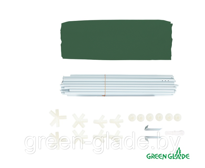 Большой шатер-тент Green Glade 1056 3х6х2,5м полиэстер - фото 6 - id-p74460783