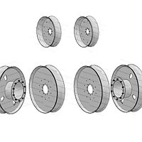 Узкие колёса МТЗ 2022 колея 1800 мм (комплект 2x4)