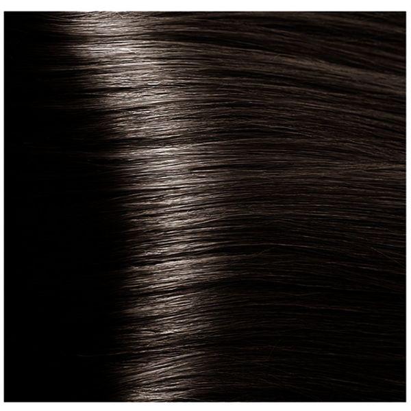 HY 4.07 Коричневый натуральный холодный Крем-краска для волос с Гиалуроновой кислотой серии
