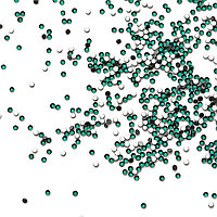 Стразы кристалл 50 шт. зеленые №03