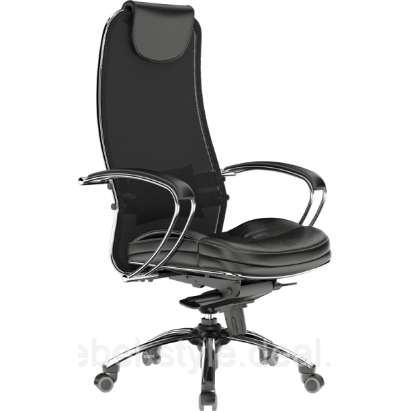 Сиденье для кресла МЕТТА САМУРАЙ S 1.004, SAMURAI S 1 CH сиденье черная сетка - фото 3 - id-p203795953