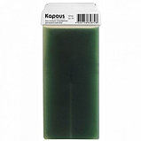 Жирорастворимый воск Зеленый с Хлорофиллом с широким роликом KAPOUS 100 мл, фото 2