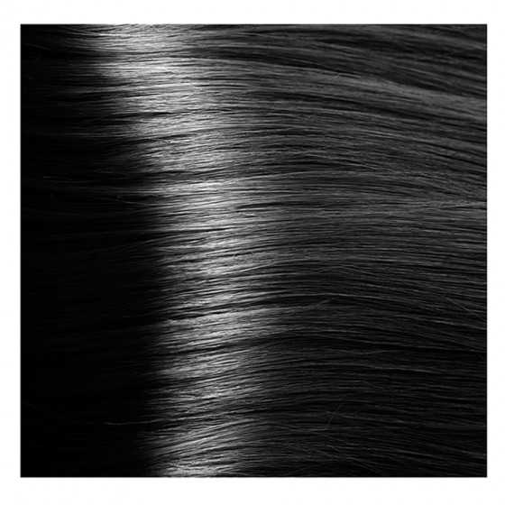 Крем-краска для волос 100 мл S 1.0 черный KAPOUS