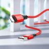 Borofone BX54 Кабель USB-Lightning Ultra bright charging data cable for IP красный - фото 3 - id-p203796093