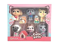 Игровой набор "Cute pets" милые собачки арт. 6699