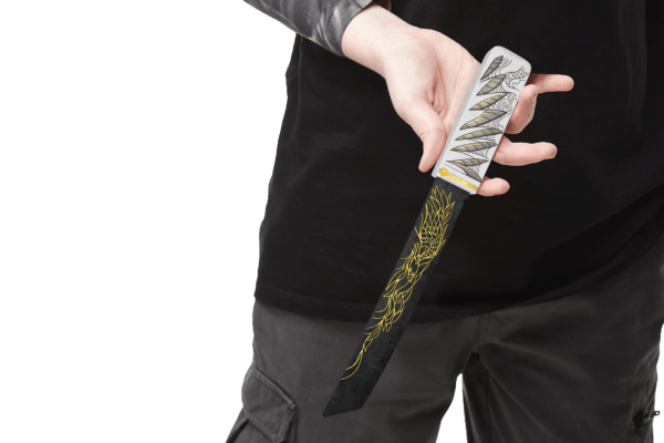 Деревянный нож Танто VozWooden Dojo (Стандофф 2) - фото 4 - id-p203799076