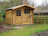 Дом дачный из бруса 5,0х6,5м (ДСН 5х5 тп), с навесом 1,5м., фото 6