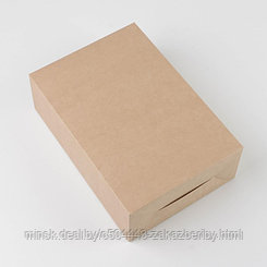 Коробка складная крафтовая 16 х 23 х 7,5 см
