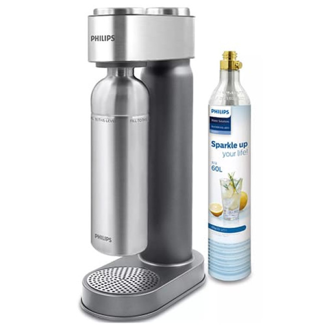 Сифон для газирования воды Philips GoZero ADD4905SV/10 (Серый) - фото 1 - id-p203796303
