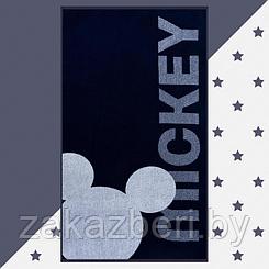 Полотенце махровое "Mickey" Микки Маус, 70х130 см, 100% хлопок, 420гр/м2