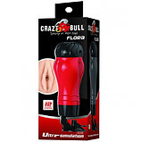 Мастурбатор ротик на присоске с 12 функциями вибрации Crazy Bull Flora, фото 10