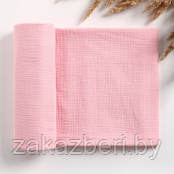 Пеленка двухслойная "Крошка Я" Pink, 130х100см, 100 % хлопок