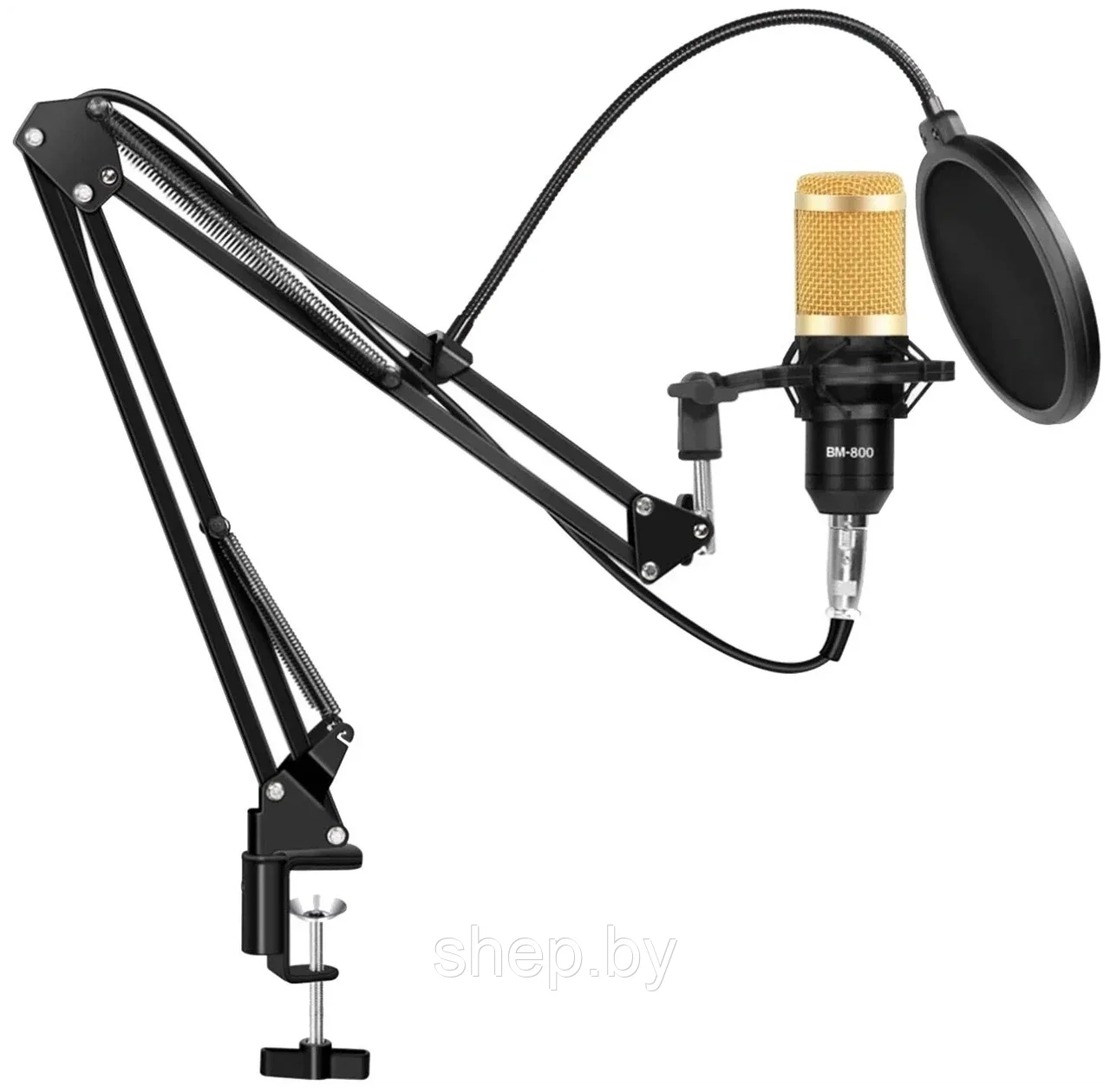 Микрофонный комплект JBH BM-800, разъем: XLR 5 pin (M) - фото 7 - id-p203812902