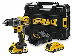 Дрель-шуруповерт бесщеточная DeWalt DCD791D2 (70 Нм, 2 АКБ 2 А/ч, кейс T-Stak) Чехия