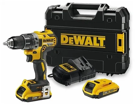 Дрель-шуруповерт бесщеточная DeWalt DCD791D2 (70 Нм, 2 АКБ 2 А/ч, кейс T-Stak) Чехия, фото 2