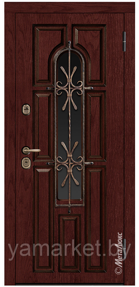 Дверь входная Металюкс СМ460/70Е2 Грандвуд - фото 2 - id-p203814141