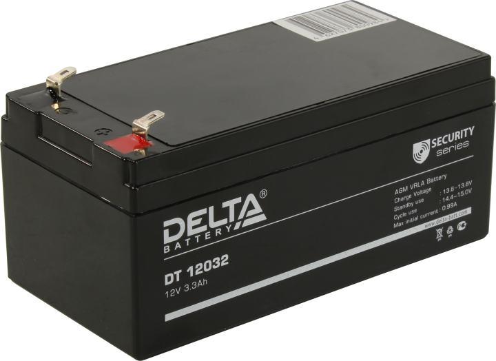 Аккумулятор Delta DT 12032 (12V, 3.3Ah) для слаботочных систем