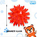 Мяч массажный ONLYTOP «Ёжик», d=4,5 см, цвет красный, фото 3