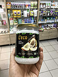 Кокосовое масло пищевое нерафинированное органическое Extra Virgin L`eco, Шри-Ланка, 500 гр СТЕКЛО, фото 4