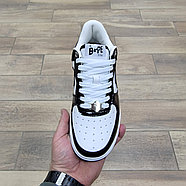 Кроссовки Bape Sta Low L It Black White, фото 3