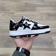 Кроссовки Bape Sta Low L It Black White, фото 2