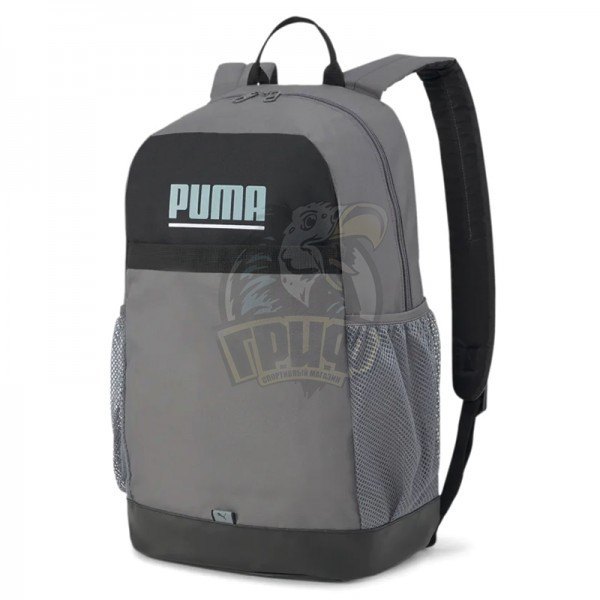 Рюкзак спортивный Puma Plus Backpack (серый/черный) (арт. 07961502-X) - фото 1 - id-p203823010
