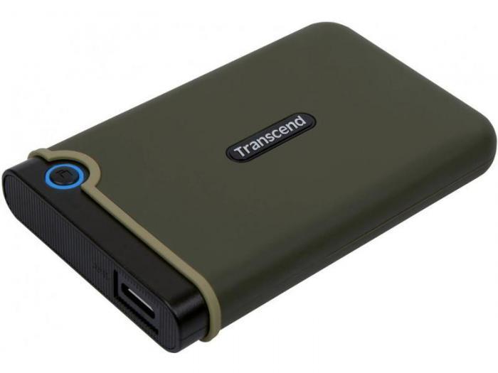 Жесткий диск Transcend StoreJet 25M3G Slim 1Tb Military Green TS1TSJ25M3G - фото 1 - id-p203823050