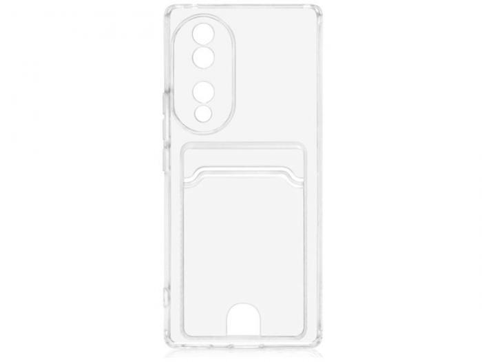 Чехол DF для Honor 70 Silicone с отделением для карты hwCardcase-02