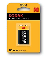 Батарейка - элемент питания KODAK Xtralife Alkaline Крона/9V/6LR61/1BP 556444