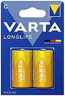Батарейка - элемент питания VARTA Longlife LR14/C/2BP (бочка маленькая) 556459
