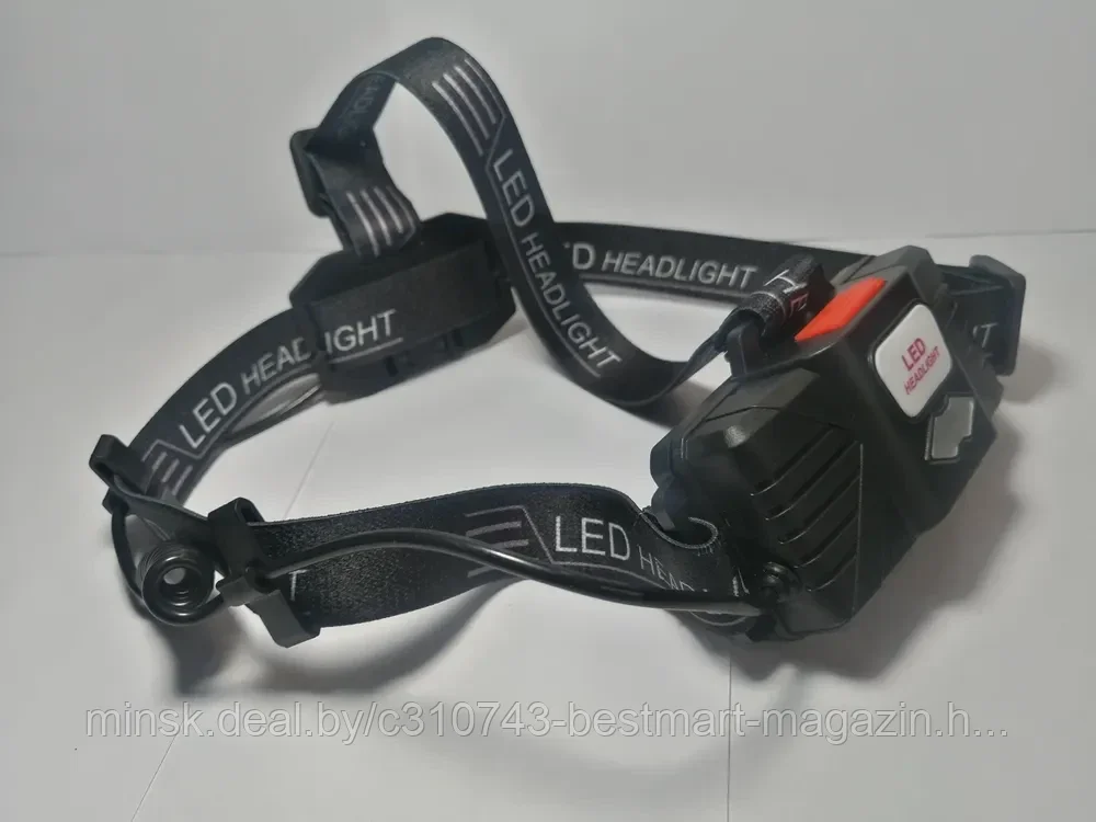 Налобный фонарь ОГОНЬ HEADLIGHT HT-612 | Flash Light - фото 3 - id-p203824204