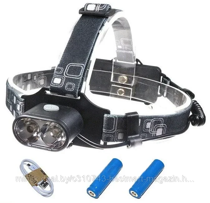 Налобный фонарь ОГОНЬ HEADLIGHT HT-612 | Flash Light - фото 2 - id-p203824204