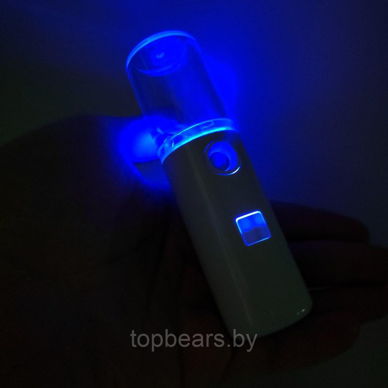 УЦЕНКА! Портативный USB увлажнитель для лица со светодиодной подсветкой Этретта - фото 8 - id-p203825001