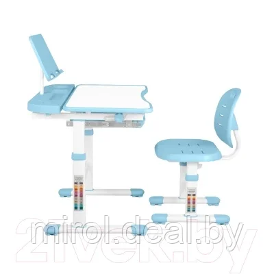 Парта+стул Anatomica Ara с подставкой для книг и выдвижным органайзером - фото 4 - id-p203834864