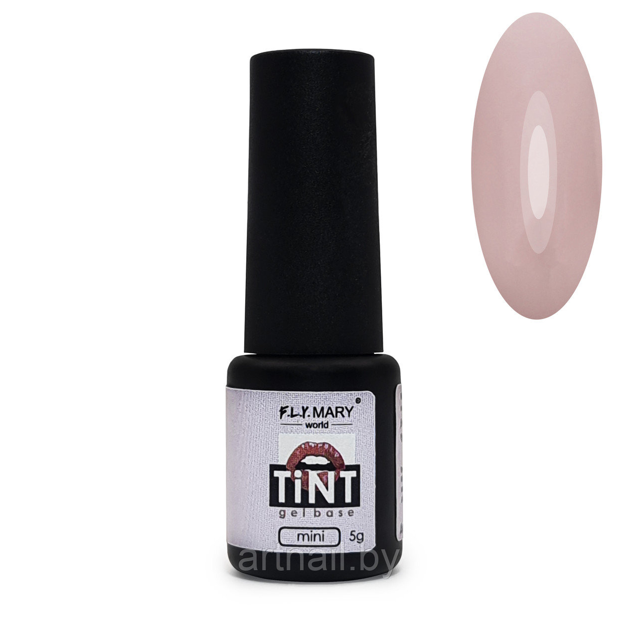 База Fly Mary Tint Gel Base №03 тёплый розовый, 5г