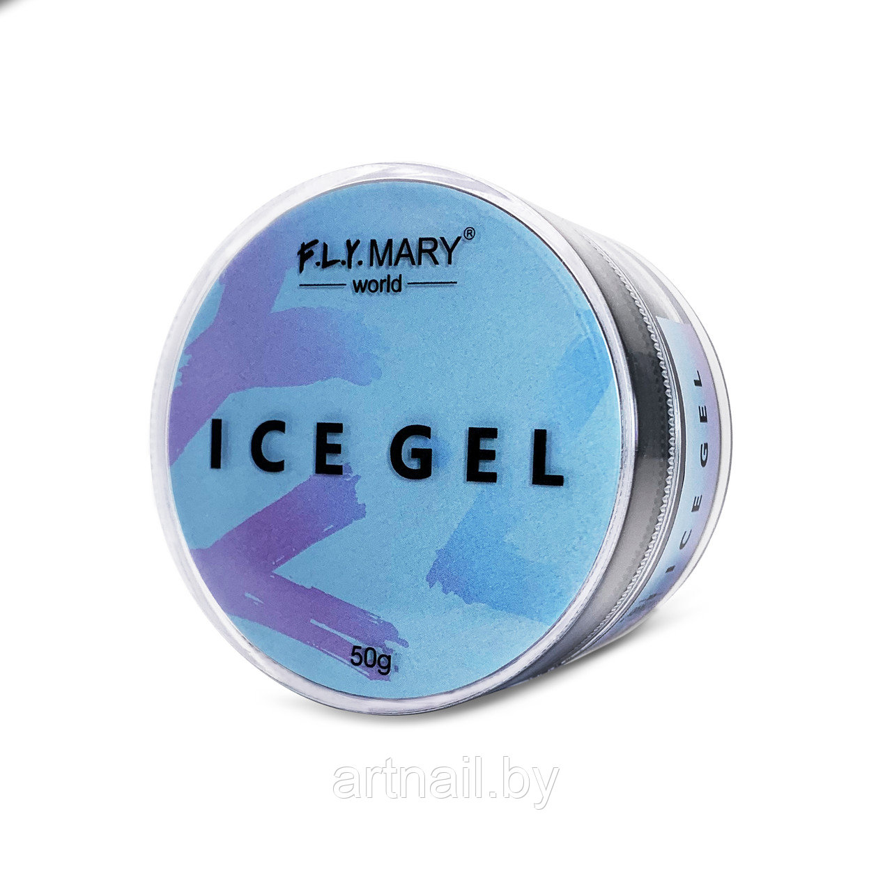 Жесткий гель для моделирования прозрачный Ice Gel FlyMary 50 гр - фото 1 - id-p176853155