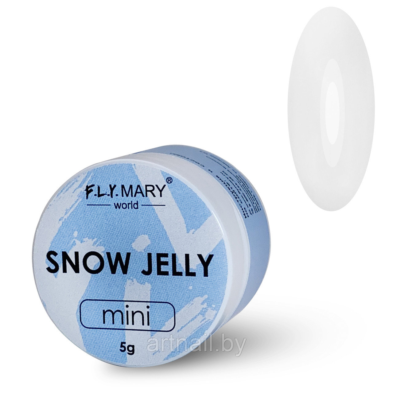 Гель-желе Classic Jelly Snow (белый) FlyMary 5 гр