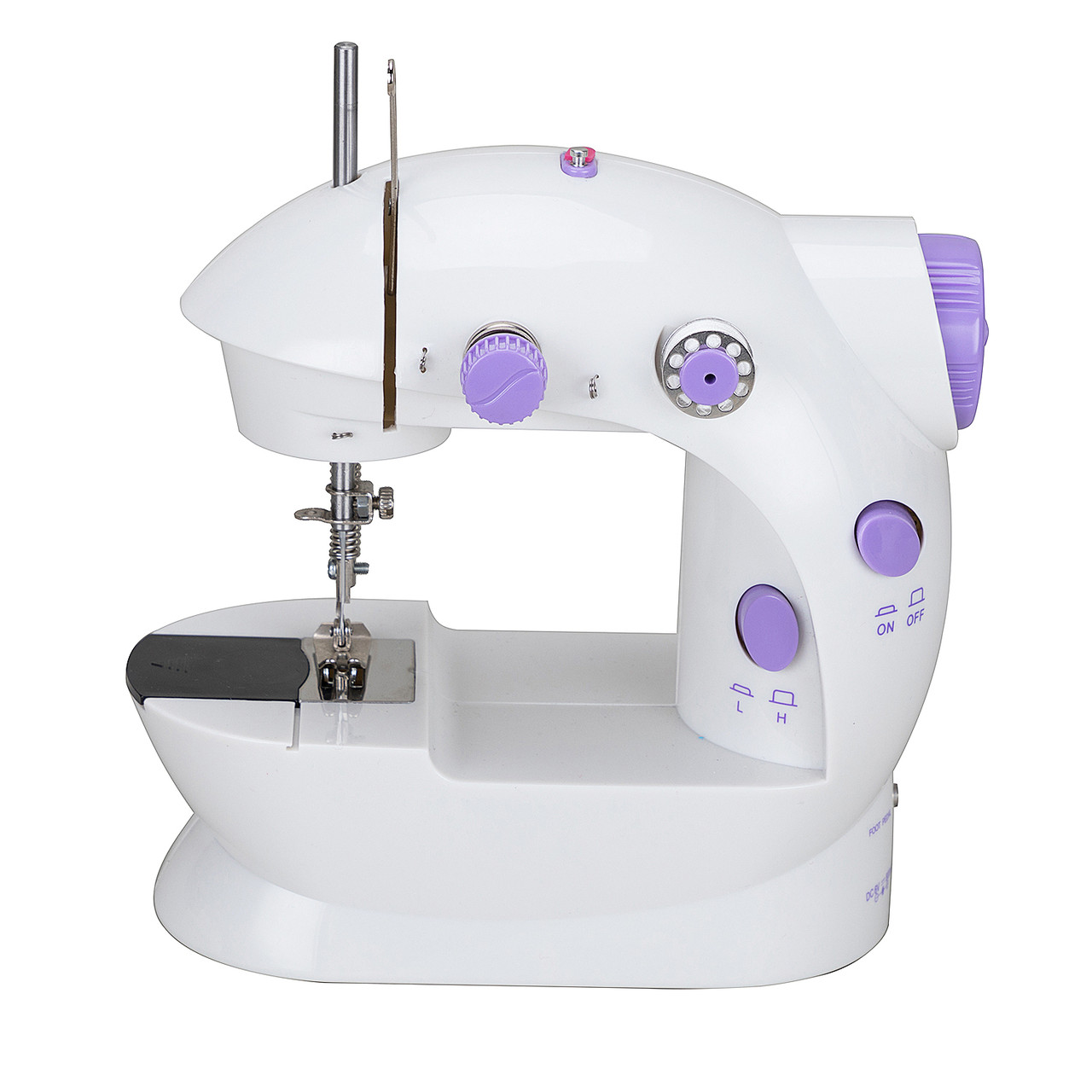 Швейная машинка компактная Mini Sewing Machine SM-202A (Портняжка) с подсветкой + подарок - фото 4 - id-p203836441
