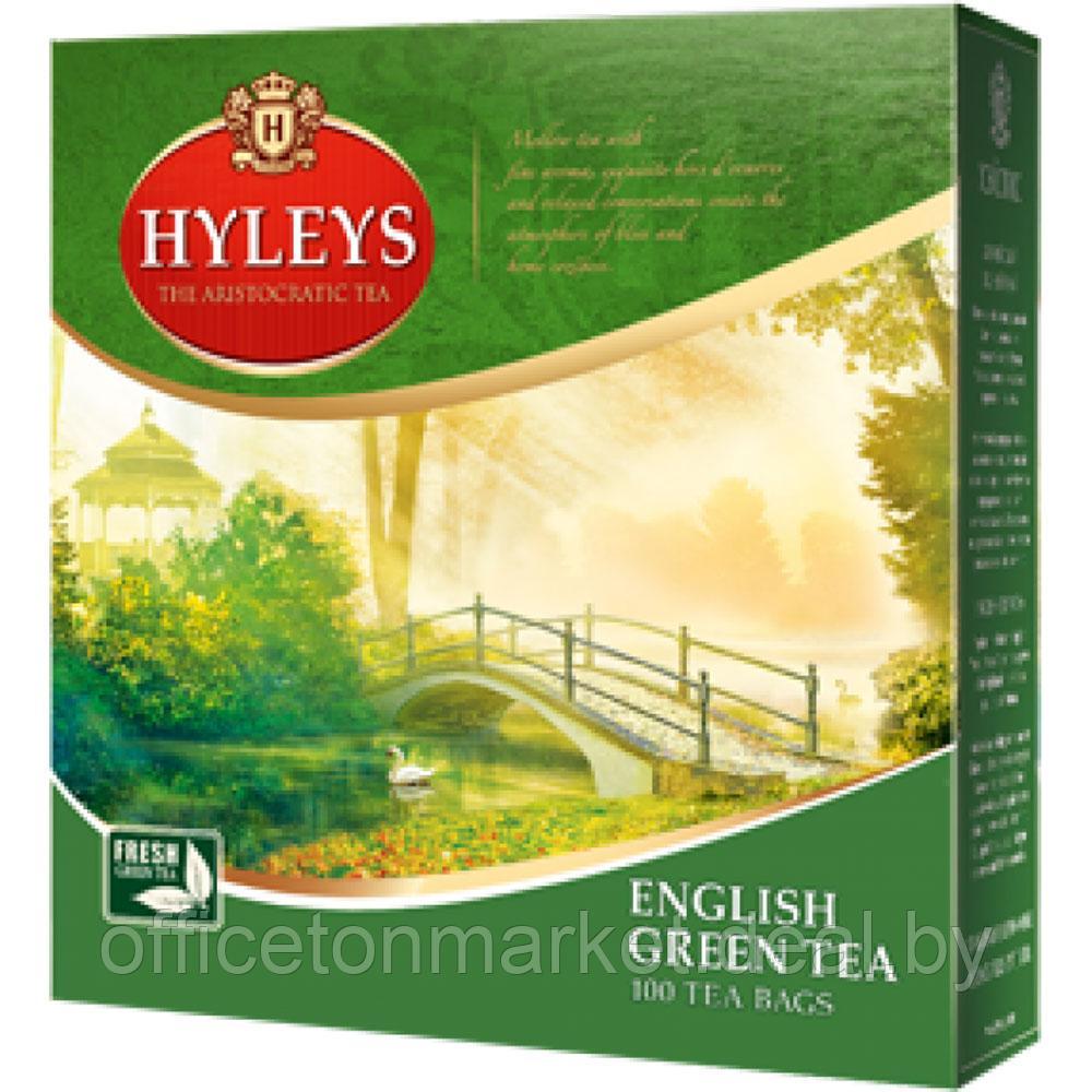 Чай Hyleys "Английский", 100 пакетиковx2 гр, зеленый - фото 1 - id-p203835323